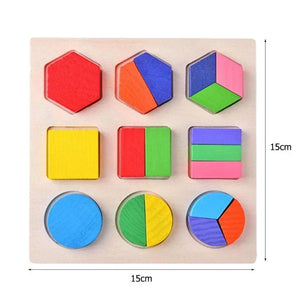 Montessori Wooden Toys for Babies 1 2 3 Years Boy Girl Gift Baby Development Games Wood Puzzle for Kids Educational Learning Toy